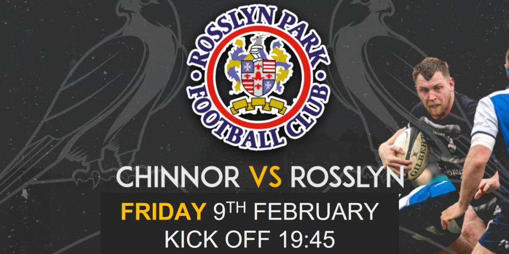 Chinnor v Rosslyn Park Friday Night Lights 19:45 KO