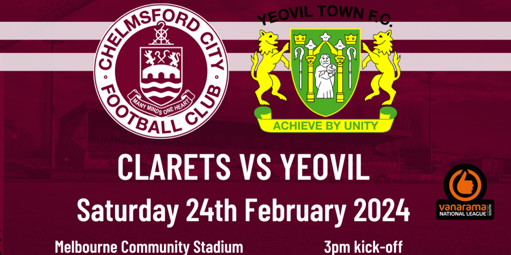Chelmsford City FC vs Yeovil Town